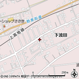 長野県松本市波田下波田5500-33周辺の地図