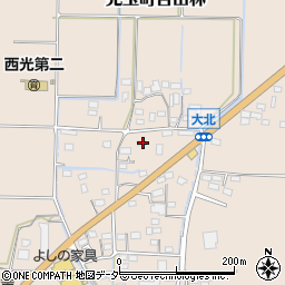埼玉県本庄市児玉町吉田林478周辺の地図