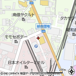 株式会社マルハン　松本店周辺の地図