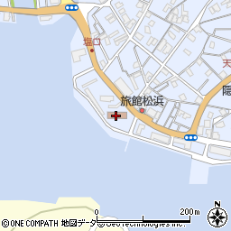 島根県隠岐合同庁舎中央児童相談所隠岐相談室周辺の地図