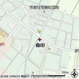 埼玉県深谷市曲田230周辺の地図