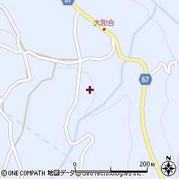 長野県松本市入山辺6836-2周辺の地図