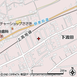 長野県松本市波田下波田5498-11周辺の地図