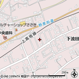 長野県松本市波田下波田5498-5周辺の地図