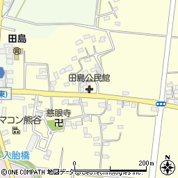 田島公民館周辺の地図