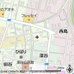 埼玉県深谷市田谷243周辺の地図