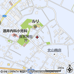 茨城県古河市諸川332周辺の地図