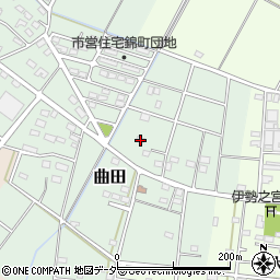 埼玉県深谷市曲田135周辺の地図
