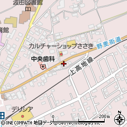 長野県松本市波田下波田5428周辺の地図