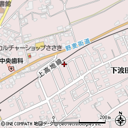 長野県松本市波田下波田5498-3周辺の地図