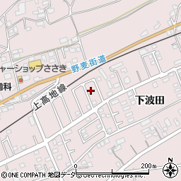 長野県松本市波田下波田5502-11周辺の地図