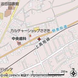 長野県松本市波田下波田5424周辺の地図