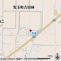 埼玉県本庄市児玉町吉田林483周辺の地図