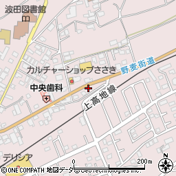 長野県松本市波田下波田5425周辺の地図