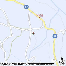 長野県松本市入山辺6839-2周辺の地図