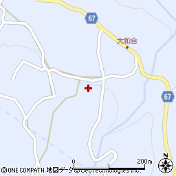 長野県松本市入山辺6708-1周辺の地図