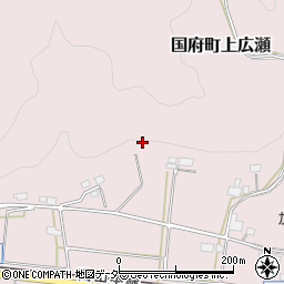 岐阜県高山市国府町上広瀬周辺の地図