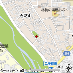 長野県松本市石芝4丁目6周辺の地図