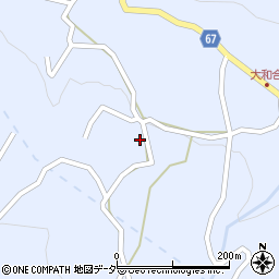 長野県松本市入山辺6573-1周辺の地図