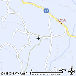 長野県松本市入山辺6707-1周辺の地図