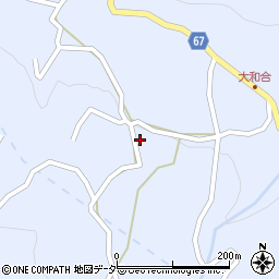 長野県松本市入山辺6704-1周辺の地図