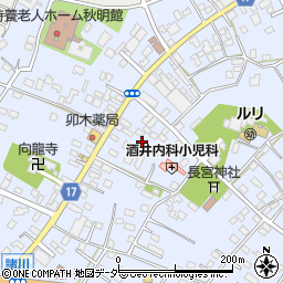 茨城県古河市諸川398周辺の地図