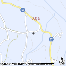 長野県松本市入山辺6841-2周辺の地図
