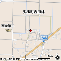 埼玉県本庄市児玉町吉田林486周辺の地図
