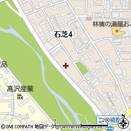 長野県松本市石芝4丁目5周辺の地図