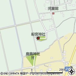 船宮神社周辺の地図