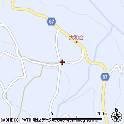 長野県松本市入山辺大和合6844-3周辺の地図