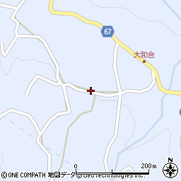 長野県松本市入山辺6855周辺の地図