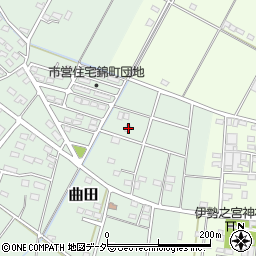 埼玉県深谷市曲田281周辺の地図