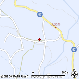 長野県松本市入山辺6853-1周辺の地図