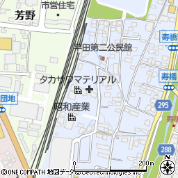 株式会社ヤマサ　松本サービスステーション周辺の地図