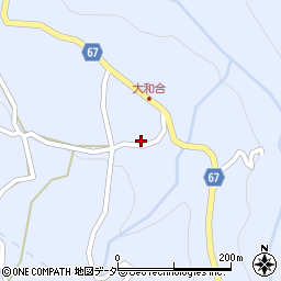 長野県松本市入山辺6842-2周辺の地図