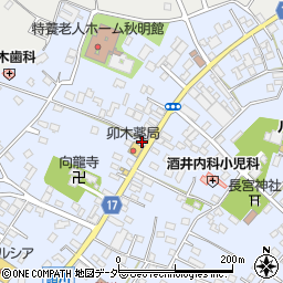 茨城県古河市諸川2555周辺の地図