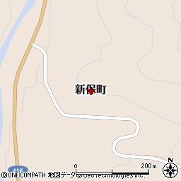石川県小松市新保町周辺の地図