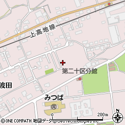 長野県松本市波田下波田5554-15周辺の地図