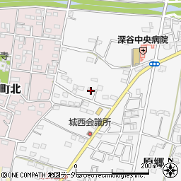 埼玉県深谷市原郷410-1周辺の地図
