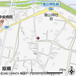 埼玉県深谷市原郷328周辺の地図