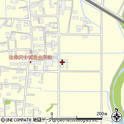 埼玉県深谷市後榛沢212周辺の地図