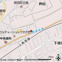 カースタレンタカー松本波田店周辺の地図
