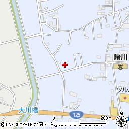 茨城県古河市諸川1693周辺の地図