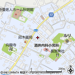 茨城県古河市諸川395周辺の地図