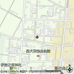 埼玉県深谷市西大沼86周辺の地図