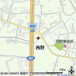 セブンイレブン熊谷西野店周辺の地図