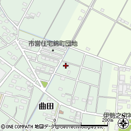 埼玉県深谷市曲田282周辺の地図