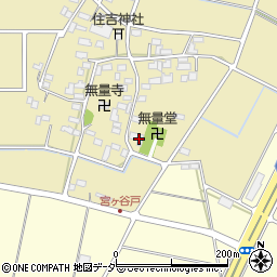 埼玉県深谷市宮ケ谷戸154周辺の地図