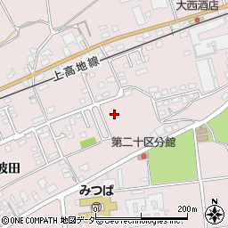 長野県松本市波田下波田5554-16周辺の地図